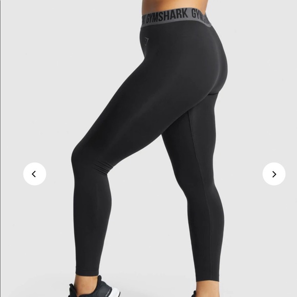 NWT Gymshark Fit Seamless Black Leggings Womens - Picture 3 of 10
